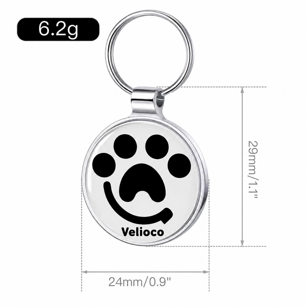 Smart QR Pet ID Tag – Personalized Dog & Cat Tag